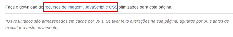 Otimizando PageSpeed